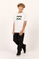 REMERA DOUBLE RIPPLE TEE BOYS B-blanco