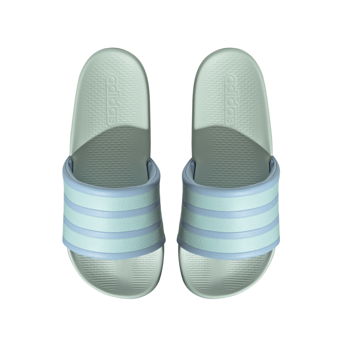 Ojotas adidas Adilette Comfort 2.0 - Glow Blue 