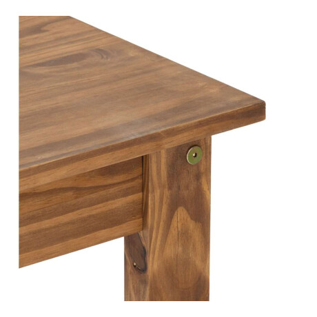 Juego De Comedor Lucia Plus 6 Sillas Madera Oscuro