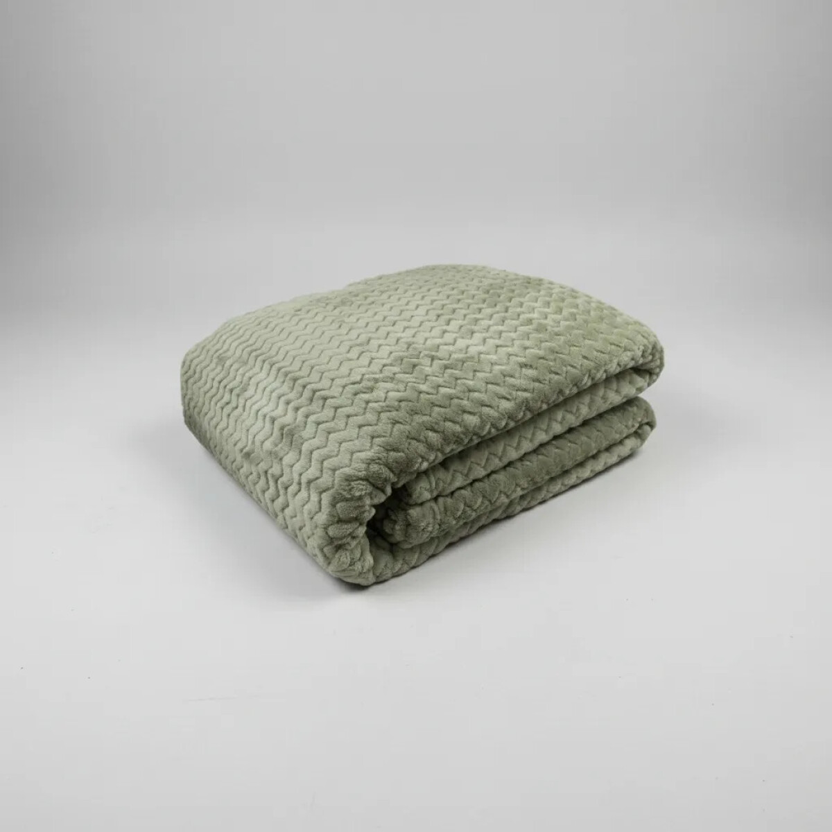 Cubrecama Jacquard 1 Plaza - verde seco 