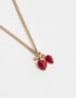 Cadena Corta con Dije Frutas Cadena Corta Con Dije - Dorado
