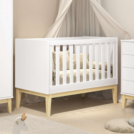 Cuna Convertible Beb Noah Blanco