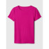 V-SS RIB T FUCHSIA PETAL
