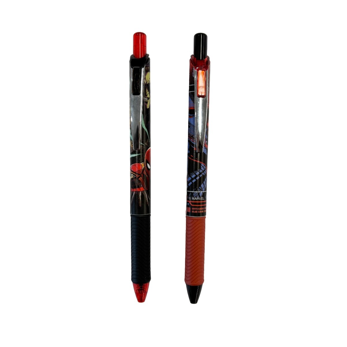 Lapicera Spiderman - negro 