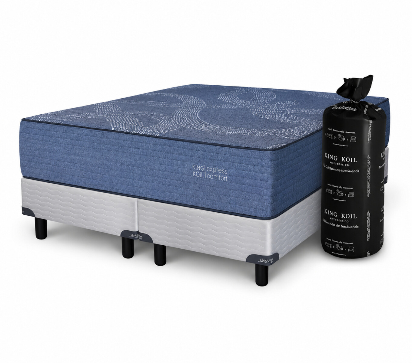 Colchon Grand Pocket con sommier - Queen 160x200 