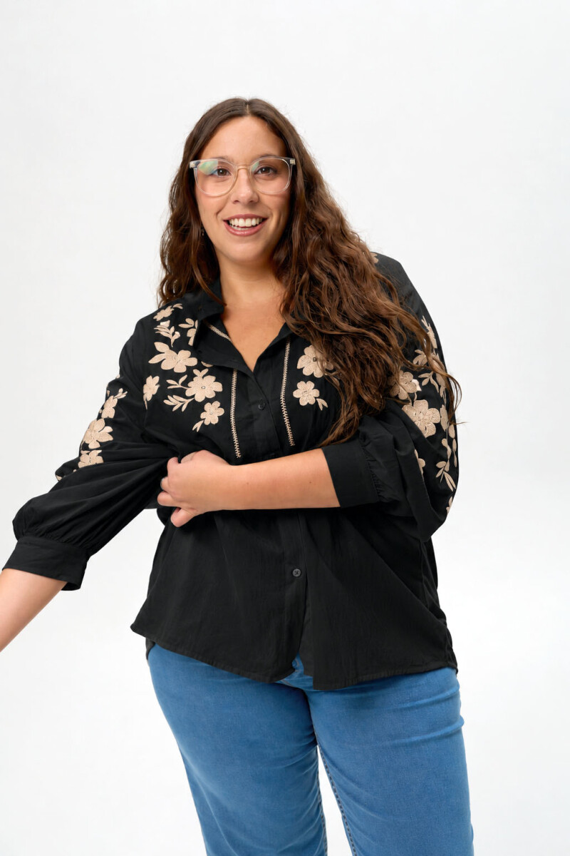 Camisa Mimi - Negra 