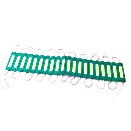 LAMPARA - MODULO LED COB 24V ALTA POTENCIA VERDE 3 LED WESTON LAMPARA - MODULO LED COB 24V ALTA POTENCIA VERDE 3 LED WESTON