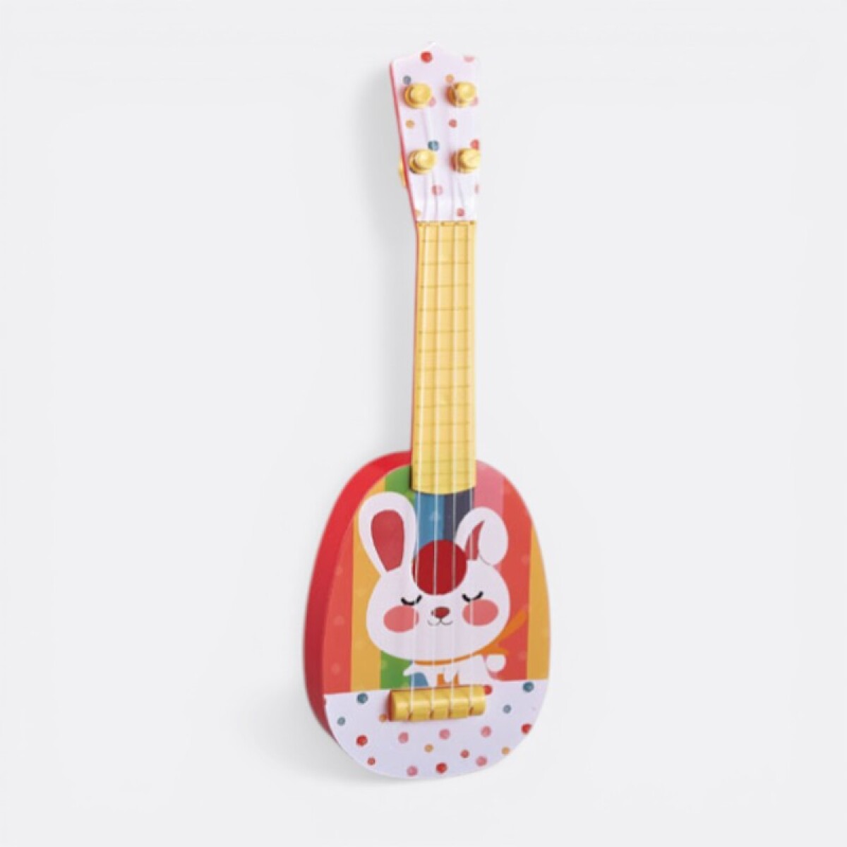 Ukelele Infantil Diseño Estampado De Animal - Conejo 
