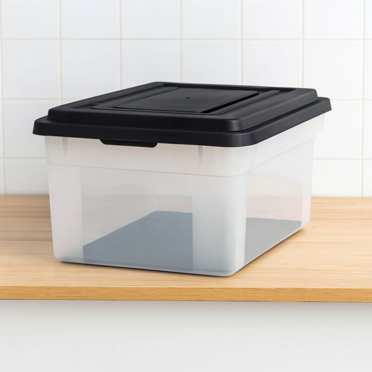CAJA ORGANIZADORA APILABLE MULTIUSO 54 LITROS CAJA ORGANIZADORA APILABLE MULTIUSO 54 LITROS