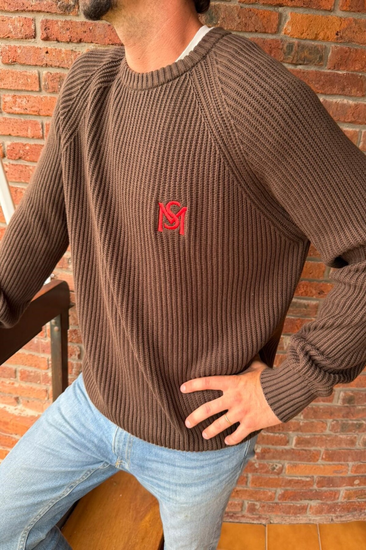 River Sweater Chocolate