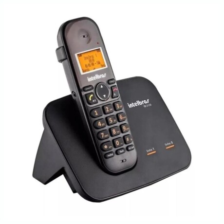 Teléfono Inalámbrico INTELBRAS TS-5150 Dos Líneas - Negro Teléfono Inalámbrico INTELBRAS TS-5150 Dos Líneas - Negro