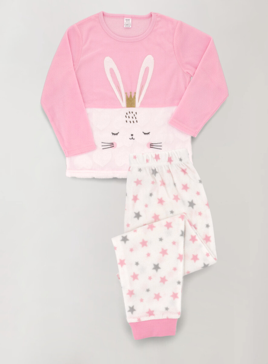 Pijama bunny love - Rosado 