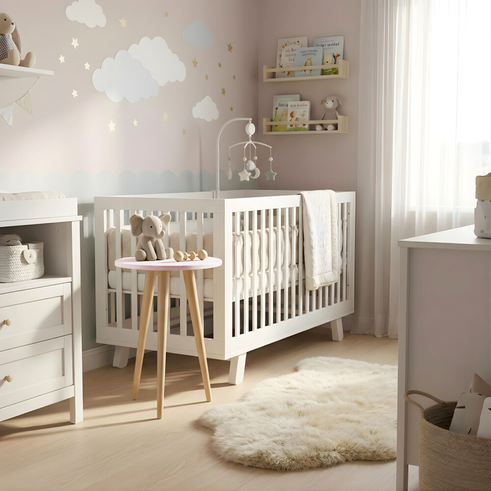 Mesa auxiliar Infantil - Theo Rosa