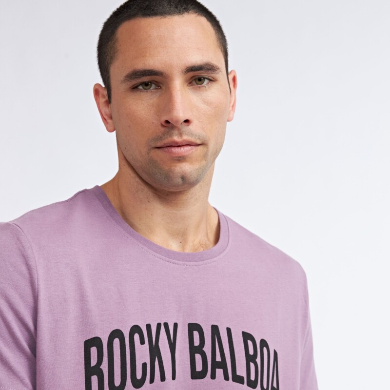 Remera Hombre M/C Alg.C/Estam.N+ Topo