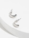 Aros Pasantes Aros Pasantes Metal Bold - Plateado Rodio