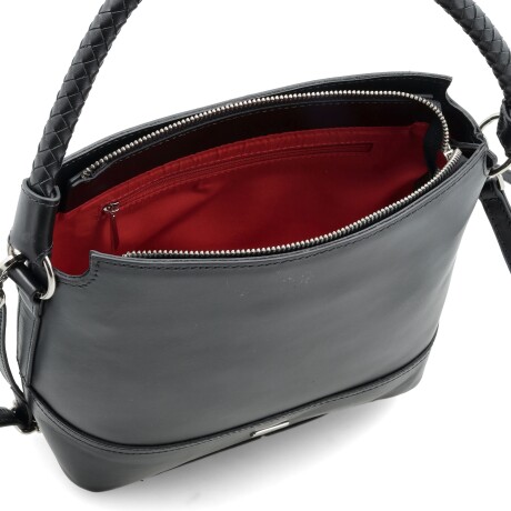 CARTERAS VENET - CUERO TURIN NEGRO