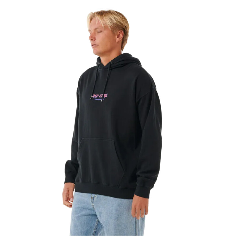 Sin cierre Rip Curl Quest Hood - Negro Sin cierre Rip Curl Quest Hood - Negro