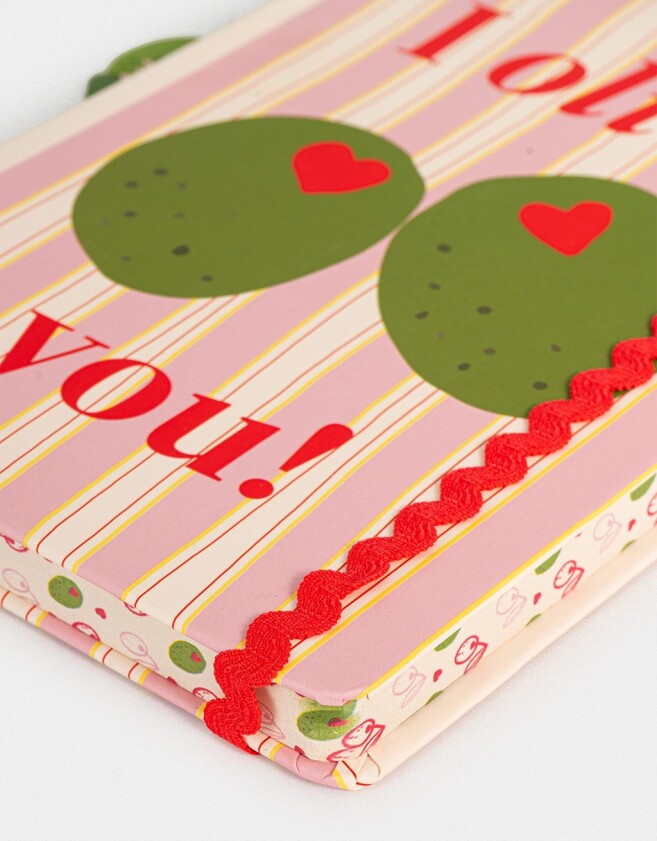 Anotadores Cuadernos y Memos Cuaderno A5 "i Olive You" - Combinacion Multicolor