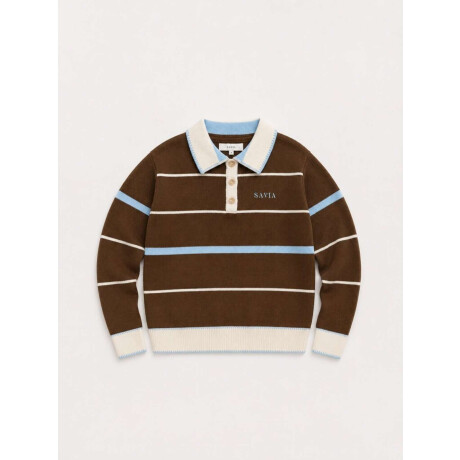 Buzo Polo Gym Chocolate