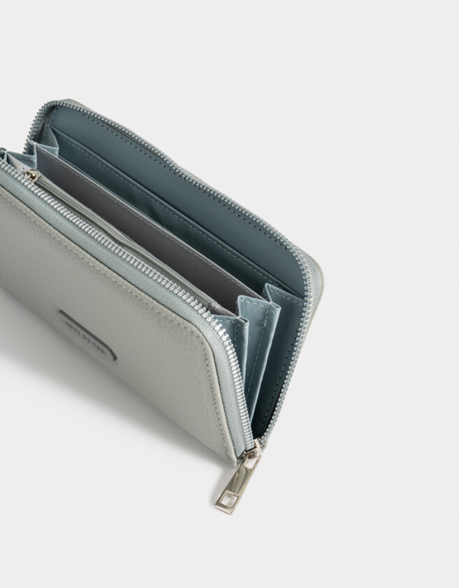 Ficheros Clasico Billetera Fichero Rectangular - Azul Celeste