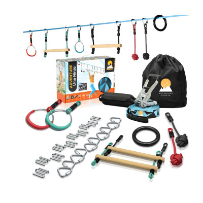 Adventure Line Ninja Sport Cuerda Juego de exterior Adventure Line Ninja Sport Cuerda Juego de exterior