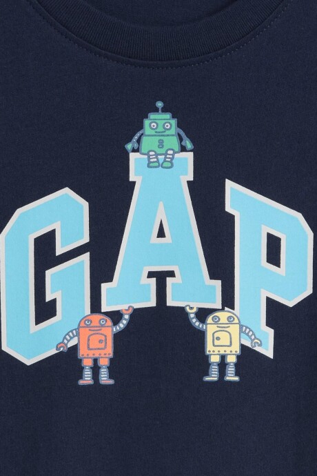 Remera Logo Toddler Niño Tapestry Navy