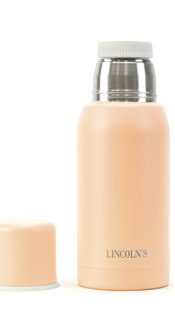 TERMO 750 ml CERBERUS CORAL PALIDO