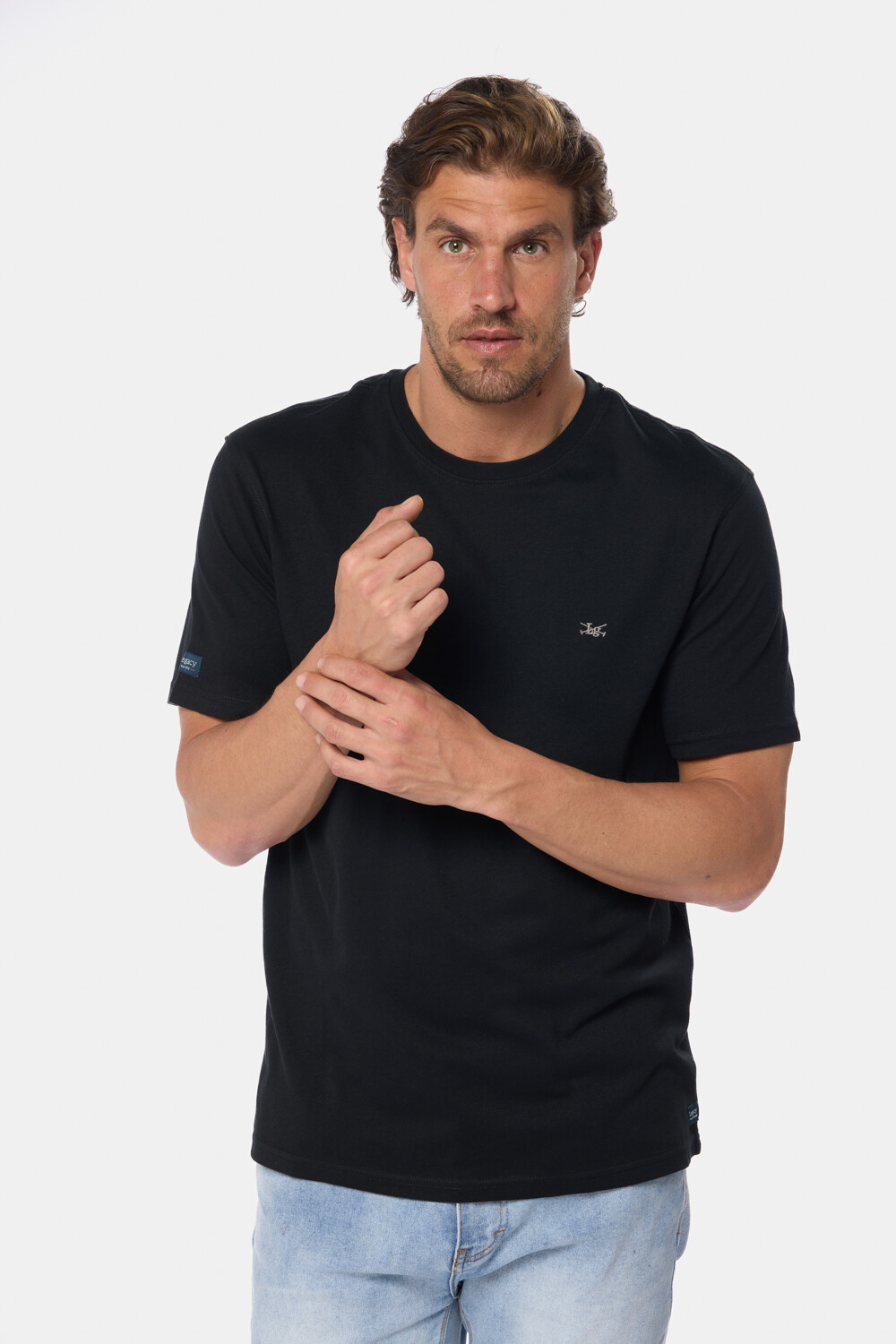 REMERA LISA Negro