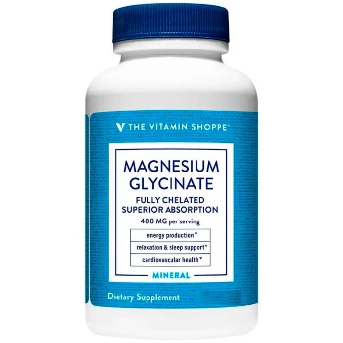 MAGNESIUM GLY400 MG V. SHOPPE X 135 TABL única