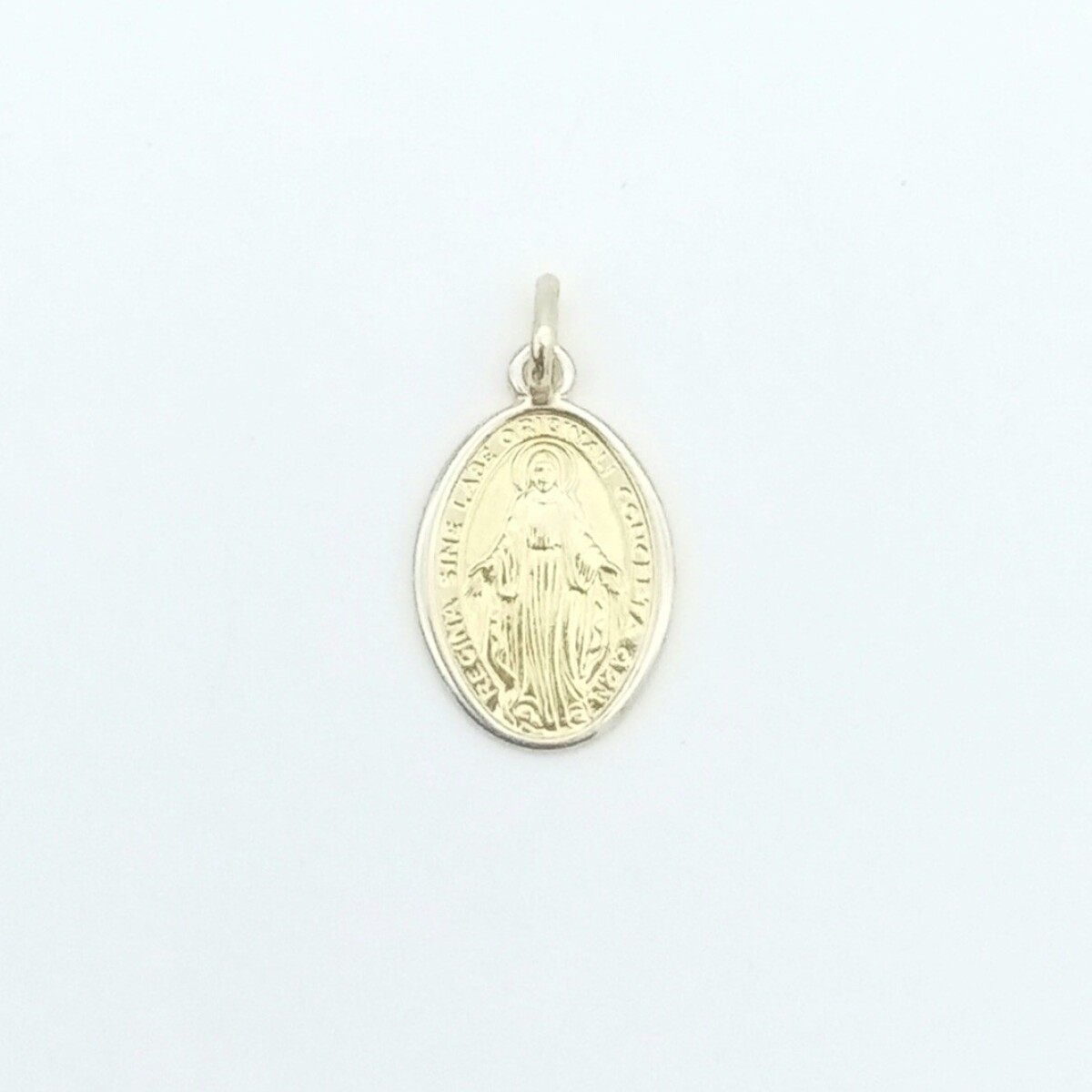 Medalla religiosa de oro 18 ktes, VIRGEN MILAGROSA. 
