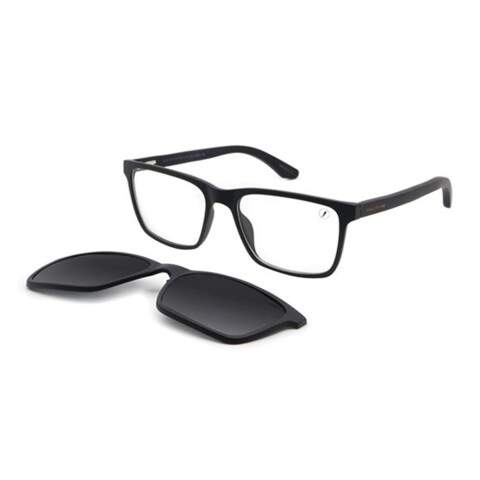 Lentes 2 en 1 Multi 2026 Cuadrado Negro/Negro
