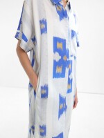 Vestido Camisero Estampado 100% Lyocell multicolor