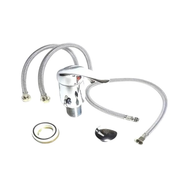 Monocomando para bidé con transferencia, zinc, 35mm, línea U Home, a juego con modelos estándar. Monocomando para bidé con transferencia, zinc, 35mm, línea U Home, a juego con modelos estándar.