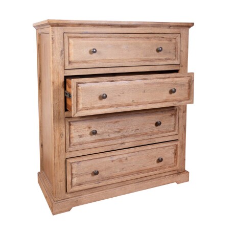 CAJONERA 5 CAJONES MADERA-ACACIA NATURAL-BEIGE WESTPORT