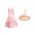Outlet Disfraz infantil princesa c/sombrero S, M y L(MY349) Outlet Disfraz Infantil Princesa C/sombrero S, M Y L(my349)