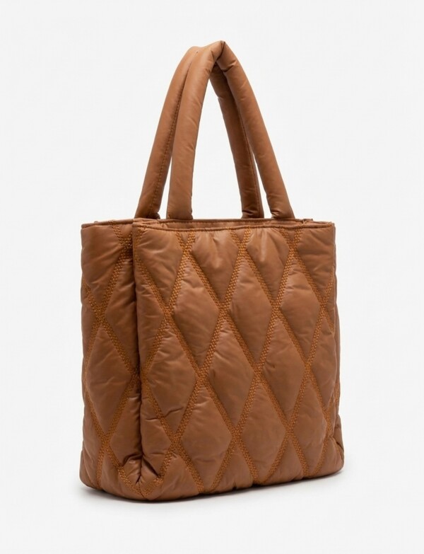 Cartera Capitoneado TERRACOTA