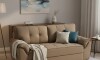 Sillón 3 Cuerpos - Montana veludo Beige Oscuro