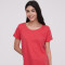 Remera Cordata Rojo Coral