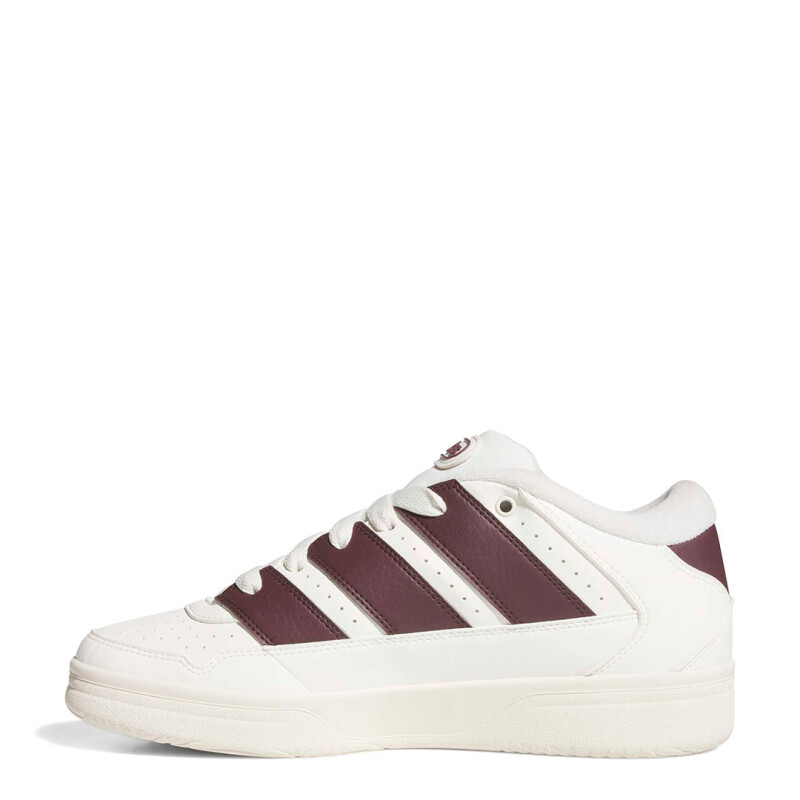 Championes Unisex Adidas Break Start 2000 Blanco - Bordó