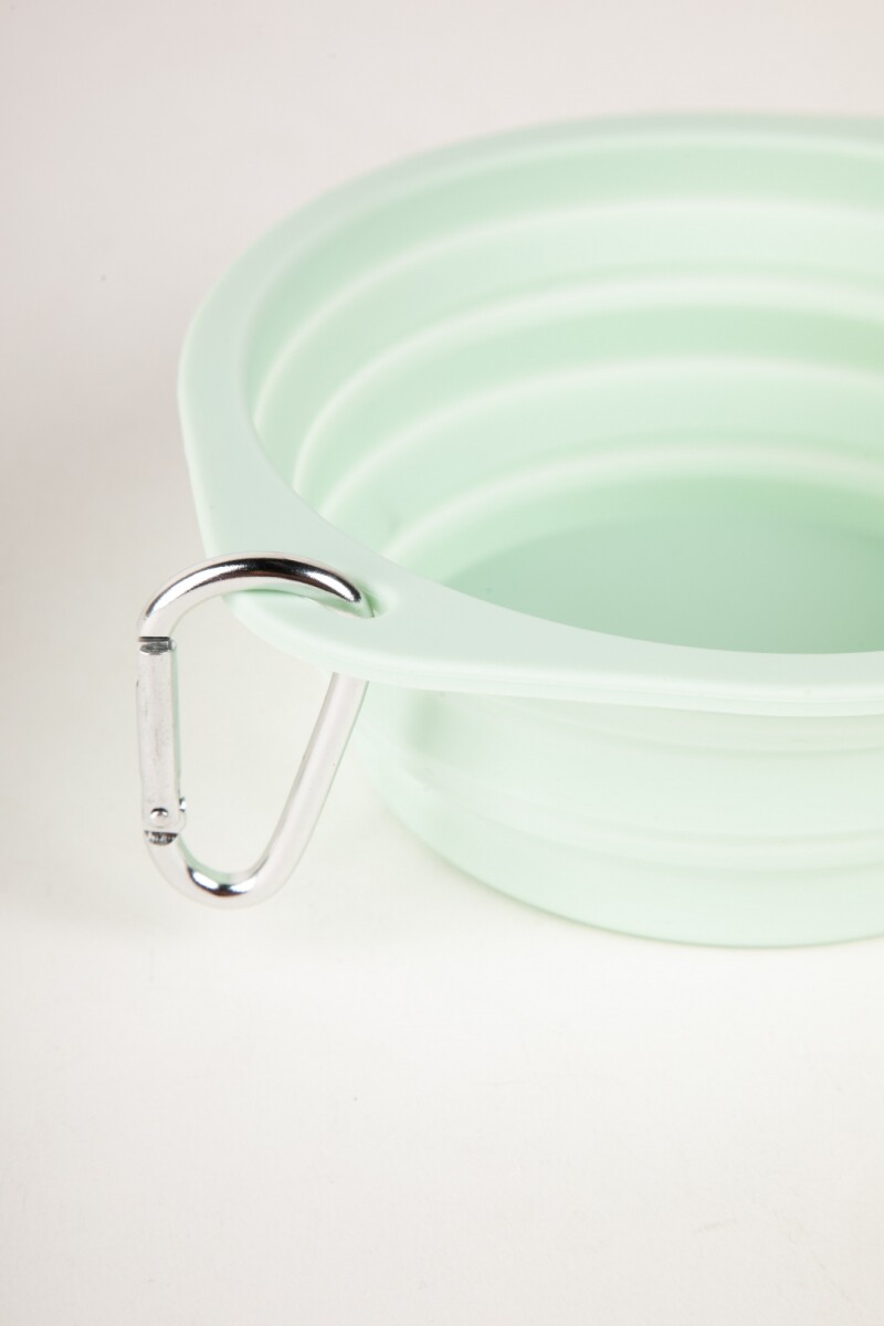 PLATO CHICO PLEGABLE DE SILICONA PARA PERRO VARIOS