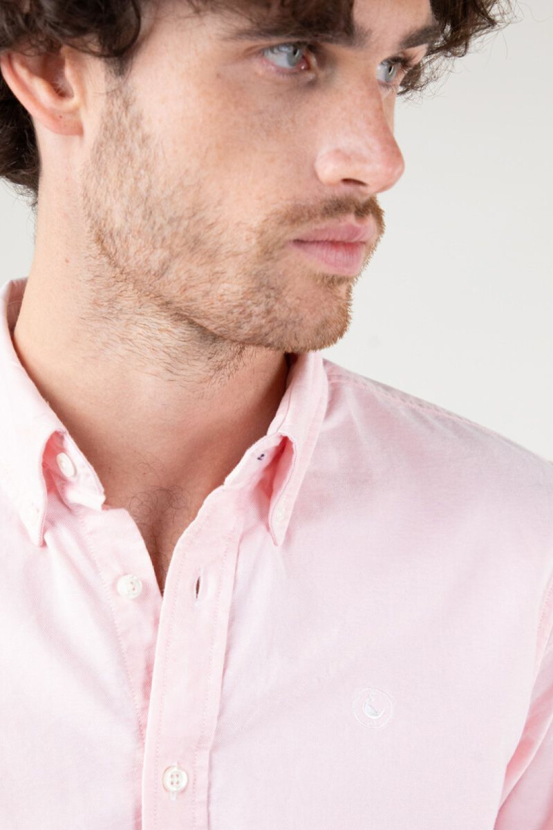 Camisa Oxford Rosada