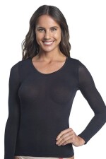 Camiseta piel 1212 caffarena Negro