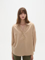 Blusa Kansas Taupe Claro