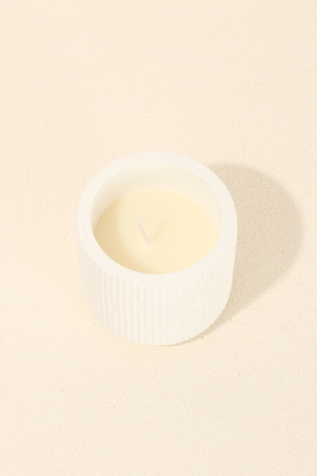 Vela Aromática Lines, Vaso Color Unico