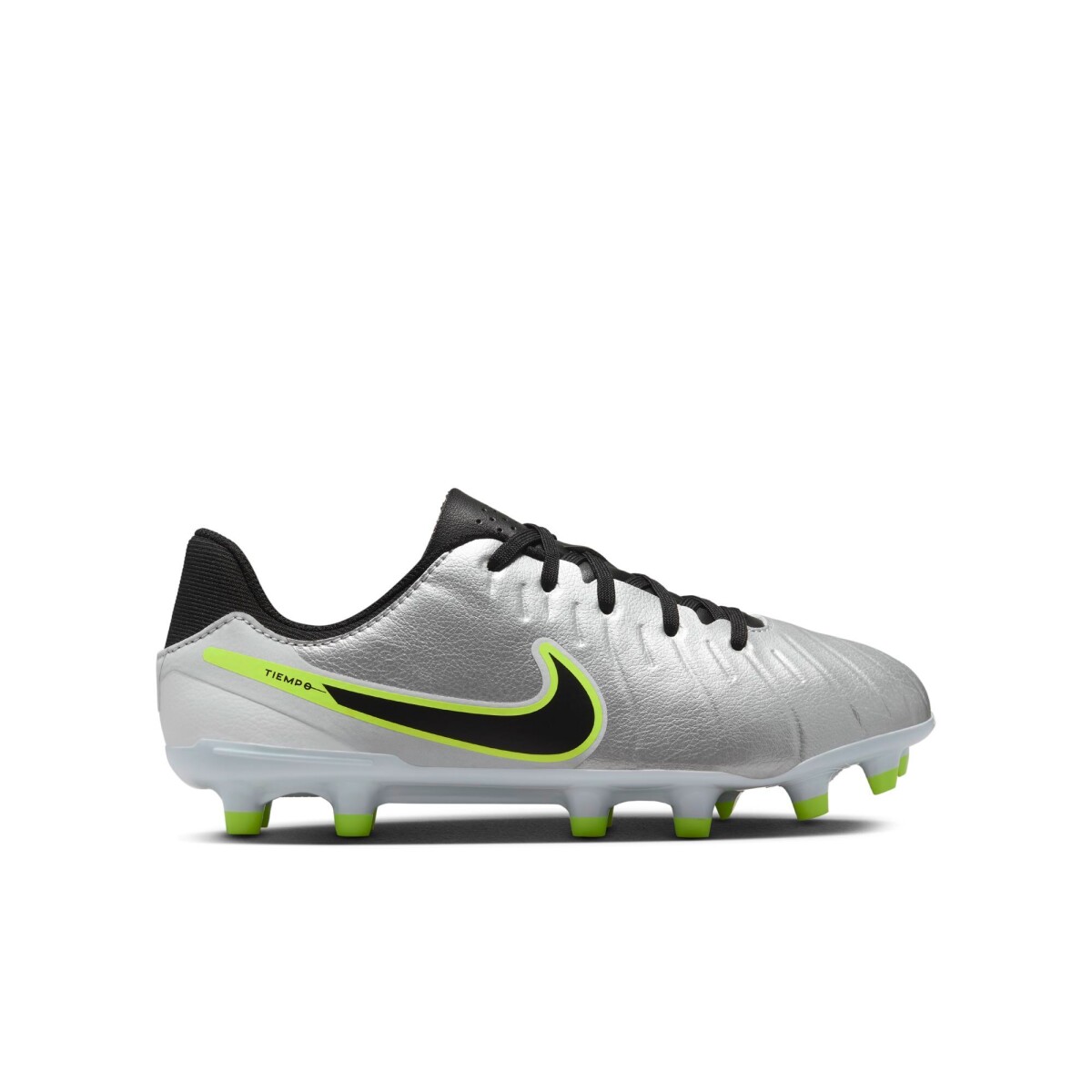 Championes de fútbol Nike Jr. Tiempo Legend 10 Academy de Niños - Gris 