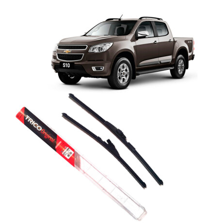 ESCOBILLA LIMPIA PARABRISA CHEVROLET KIT X2 ORIGINAL BEAM S10 2012/ TRICO ESCOBILLA LIMPIA PARABRISA CHEVROLET KIT X2 ORIGINAL BEAM S10 2012/ TRICO