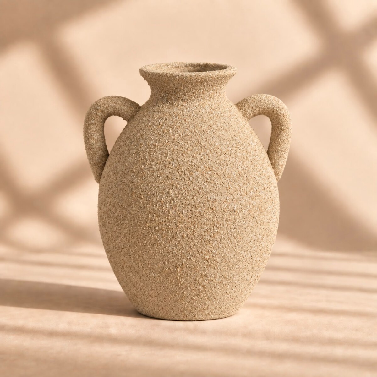 Jarrón de Cerámica Decorativo - Altura 26cm x Ø 25cm 