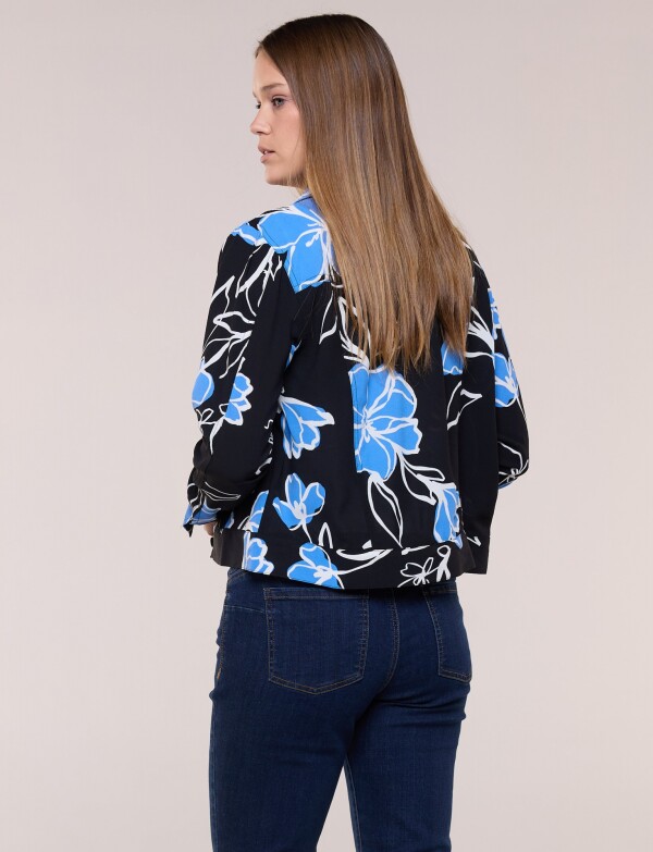 Camperita Liviana Estampada NEGRO/MULTI