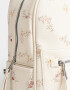 Mochilas Urbanas Estampados Mochila De Cuerina Flores - Estampado Flores