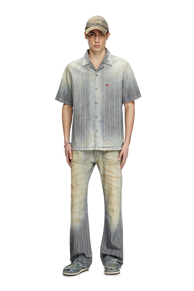 Camisa Para Hombre D-Nabil-D Azul Marino